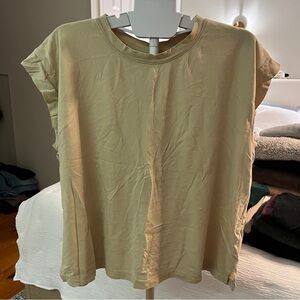 a new day Beige Short Sleeve Tee